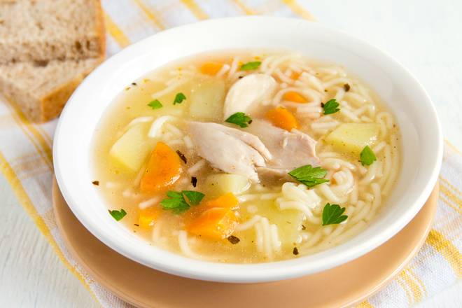 Chicken Soup (Sopa De Pollo 32oz.)