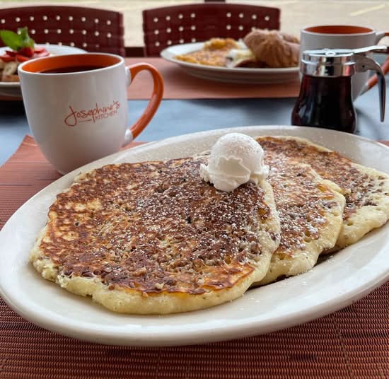 PECAN PANCAKE STACK