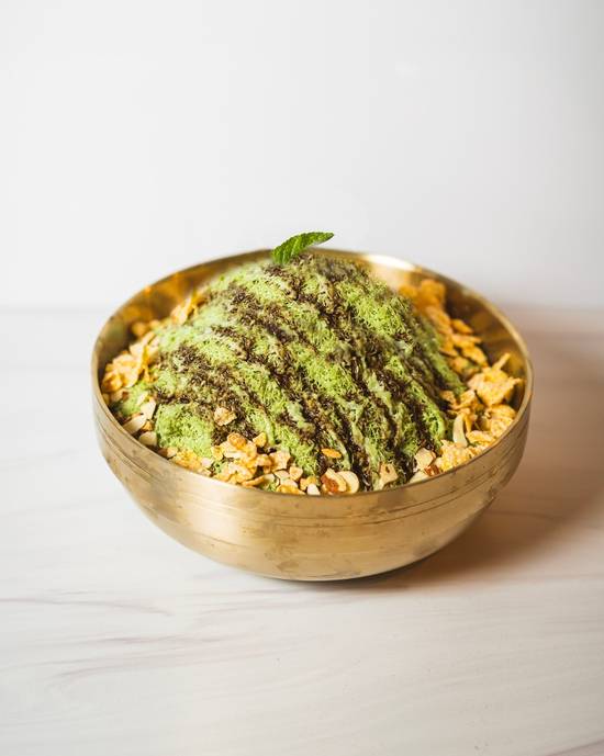 Green tea bingsoo