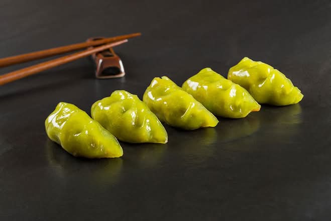 Veggie  Gyoza (steamed )