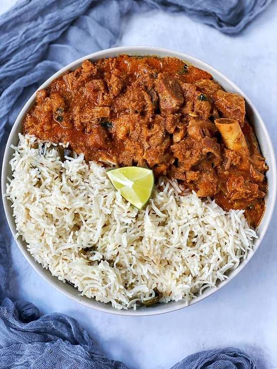 Bagara Rice Mutton Curry