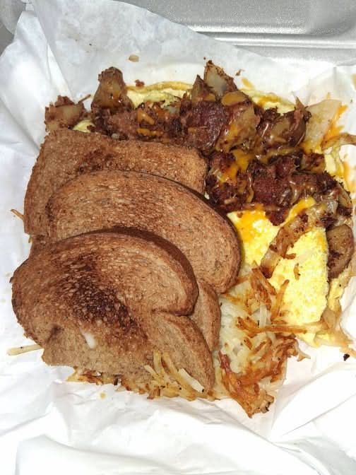 Corned Beef Omelette