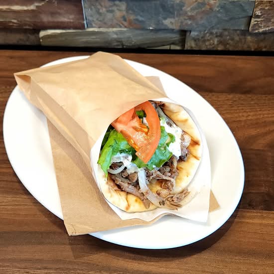 Pulled Lamb Gyro