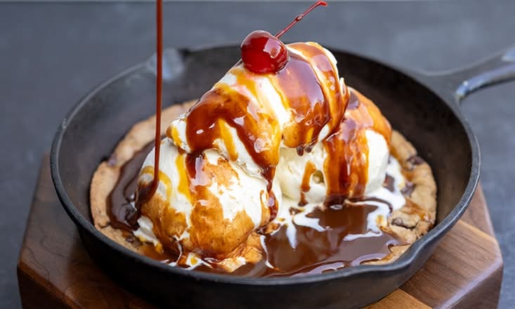Chocolate Chip Cookie Sundae