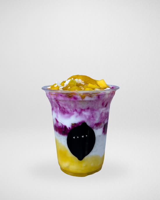 Coconut Dragonfruit Rice Pudding