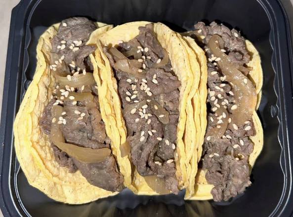 3 Bulgogi (Beef) Tacos
