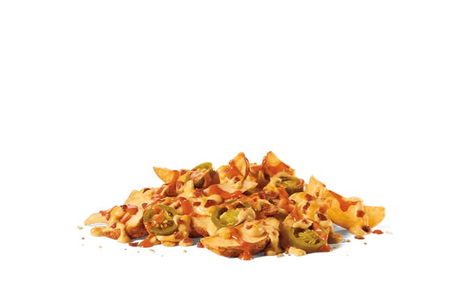 Spicy Sauced & Loaded Potato Wedges