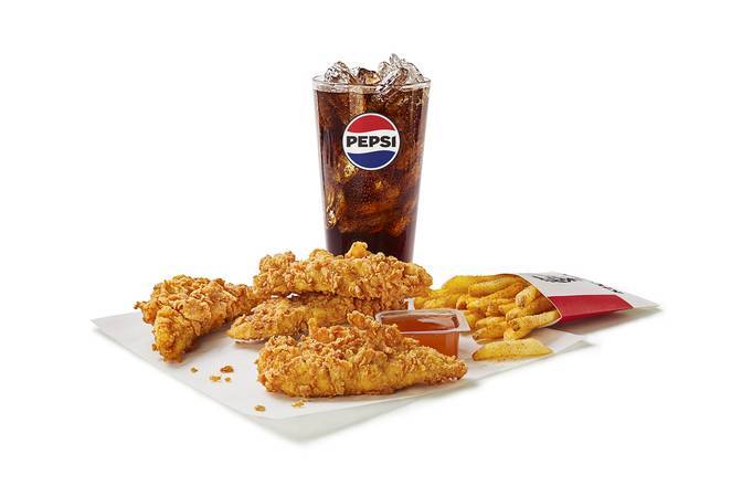 4 Piece Crispy Strips Combo