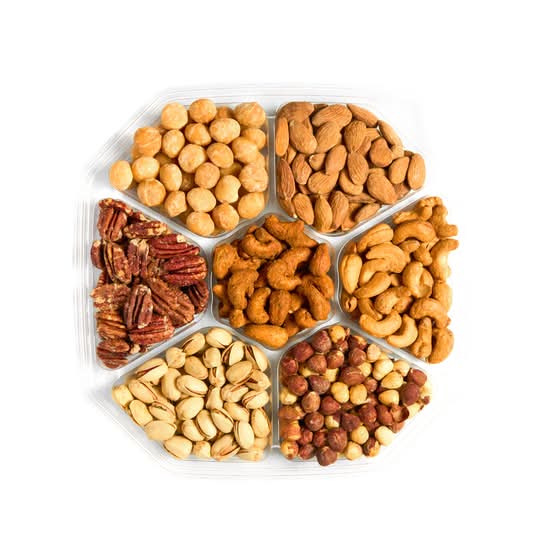 Assorted Salted Nuts Gift Platter