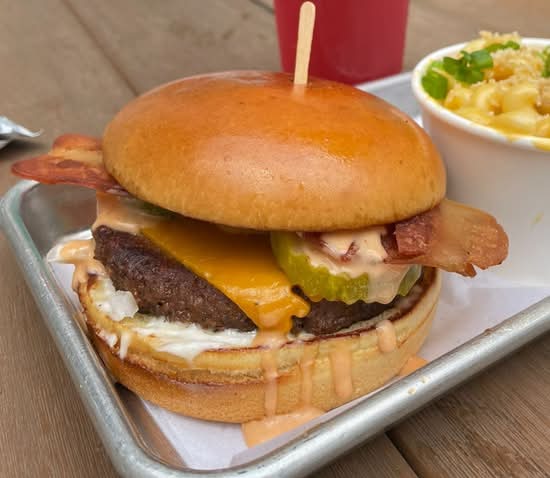 -Bacon Cheese Burger