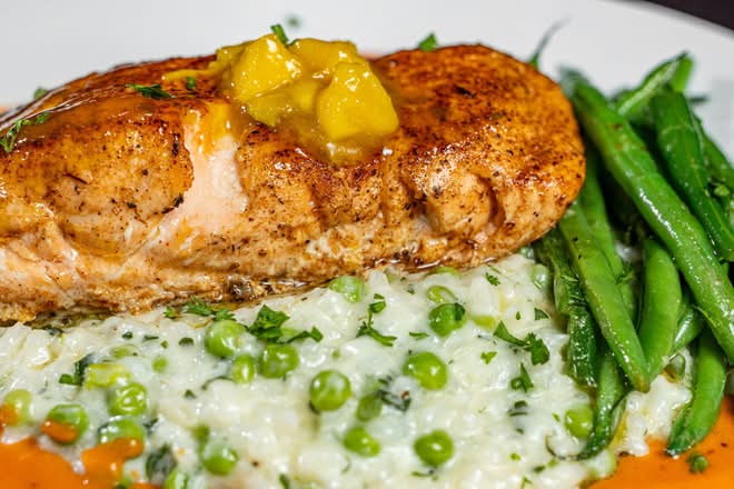 Creole-Caribbean Spiced Salmon (Fish of the Day)