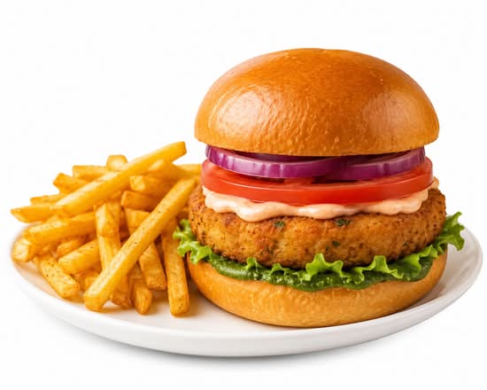 Garden Masala Tikki Burger