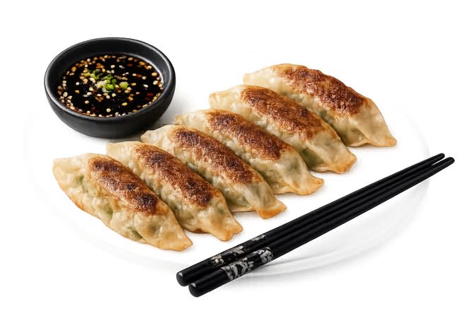 Vegetable Gyozas (6 Pcs.)
