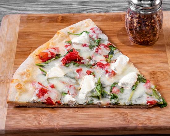 White Spinach Pizza