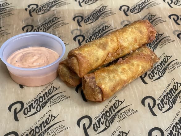 Cheese Steak Egg Rolls
