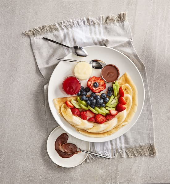 Rainbow Crepe