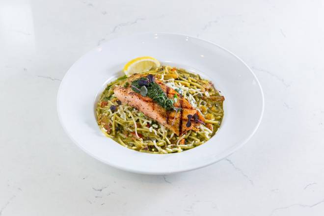 GRILLED SALMON PASTA [GF]