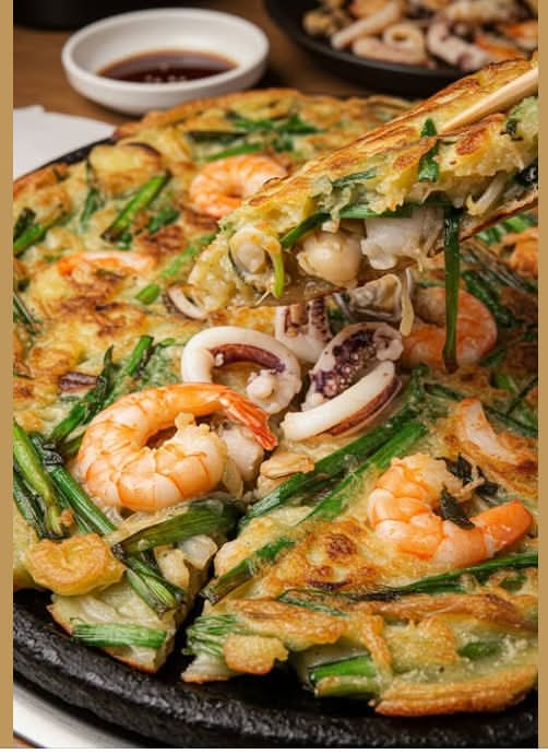 Seafood Pancake