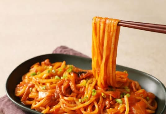 Stir fried Jjambbong