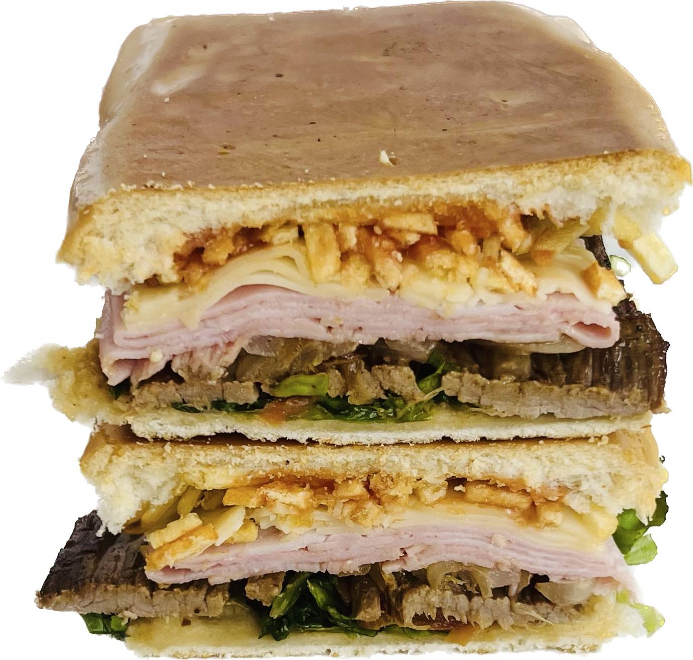 Pan con Bistec a la Star