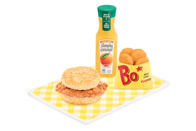 Simply OJ & Cajun Filet Biscuit® Combo