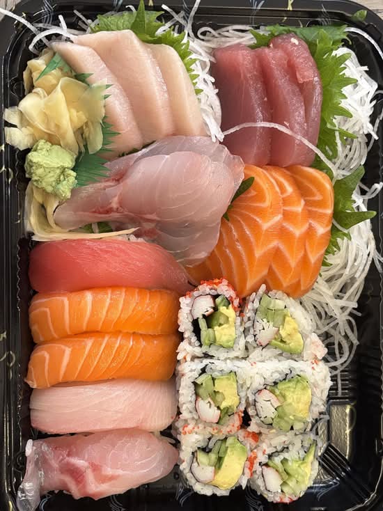 Sushi and Sashimi Combo