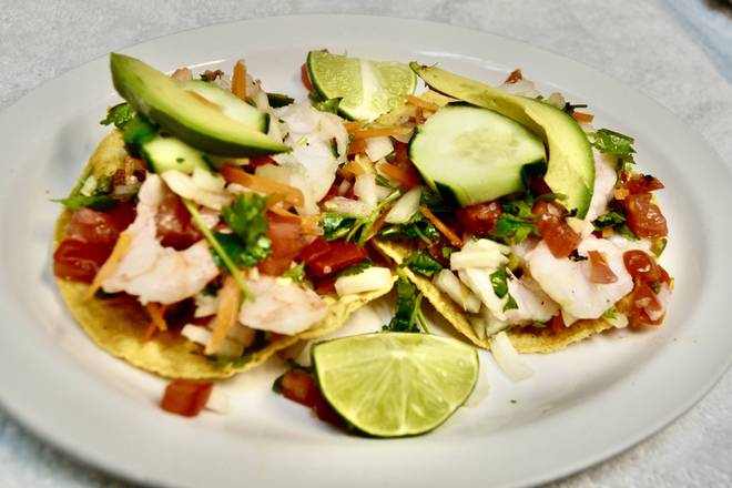 Tostada de Ceviche