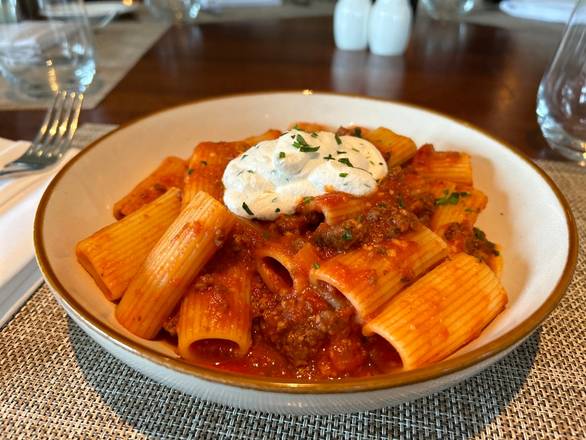Rigatoni Bolognese