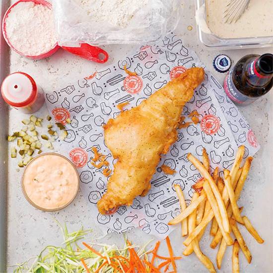 Beer Battered Fish Basket