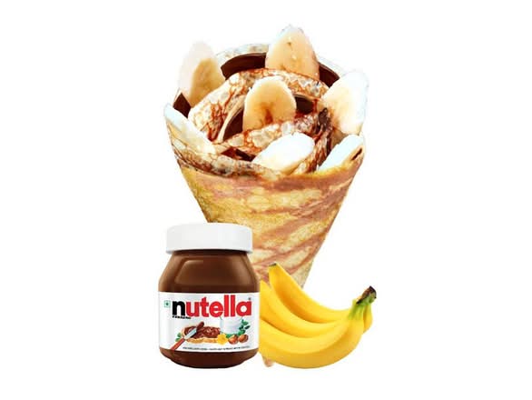 13.Banana Nutella