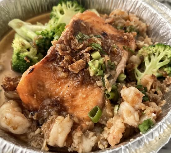 Salmon Garlic