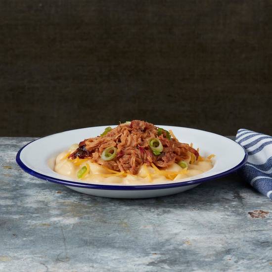 Pulled Pork Loaded Mac