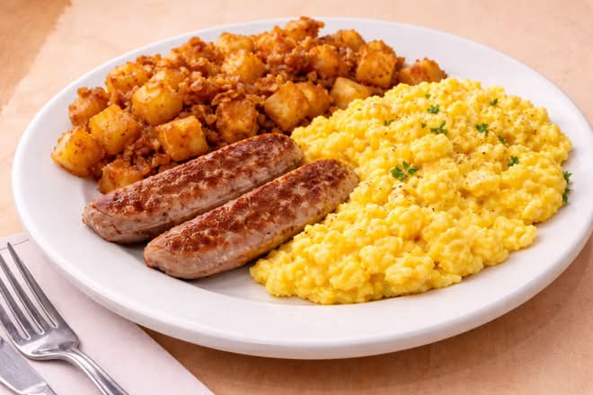 2 Egg Any Style with Sausage