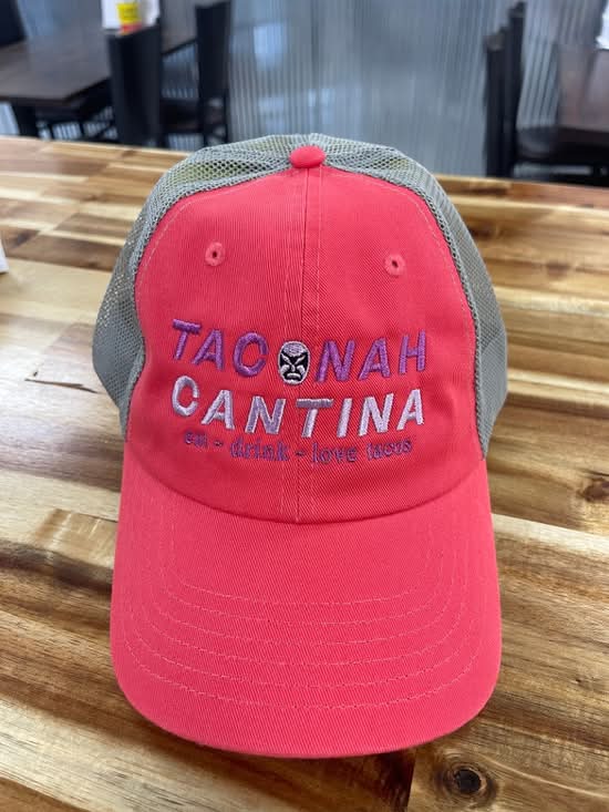 Salmon Mesh Hat