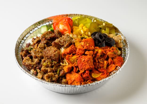Chicken & Lamb Combo Over Rice (7 inch)