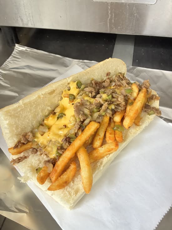 Half Italian Cheese Steak