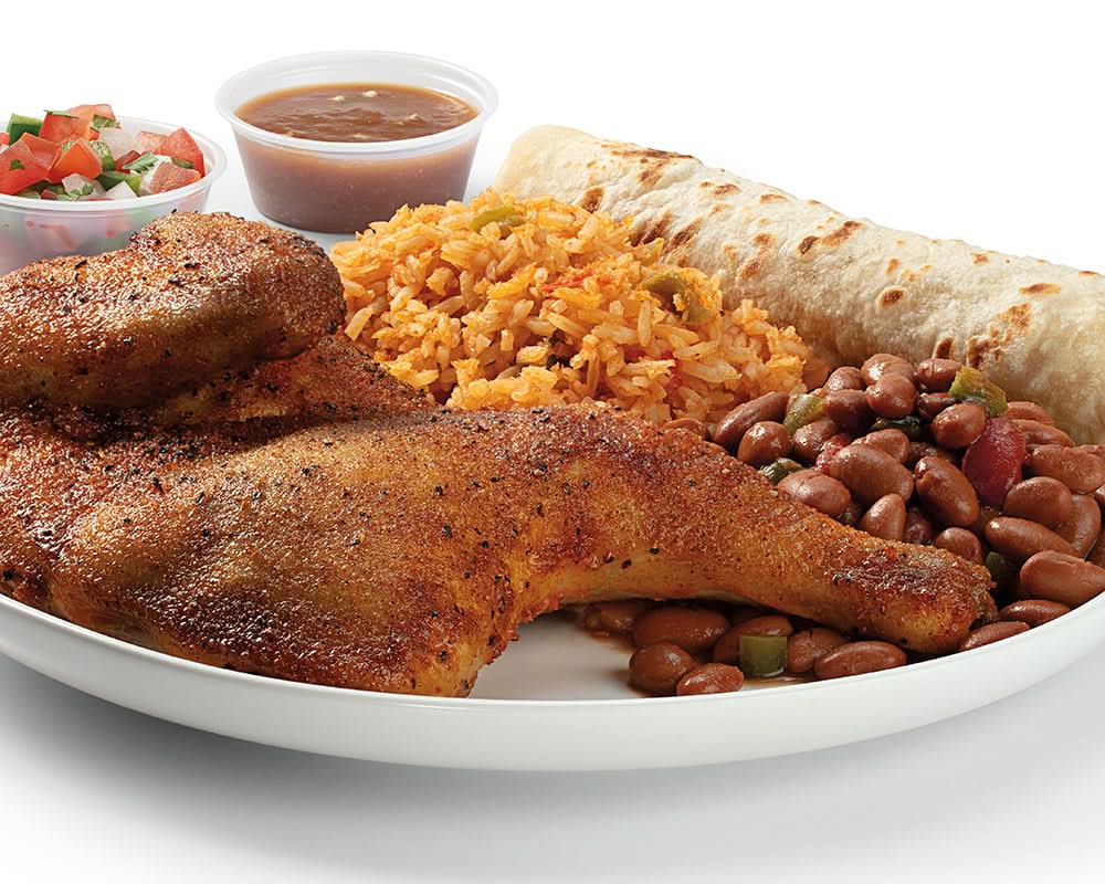 Half Chicken Plate