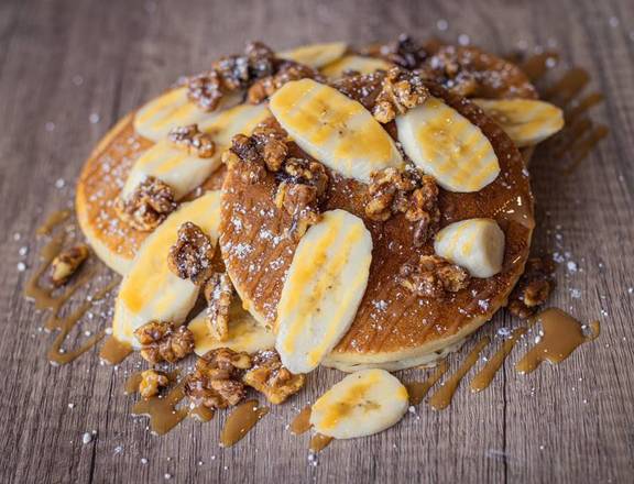 Banana Walnut Stack