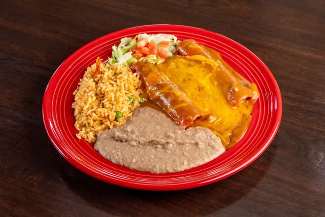 Cheese Enchilada Plate