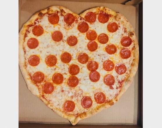 Heart Shaped Pizza