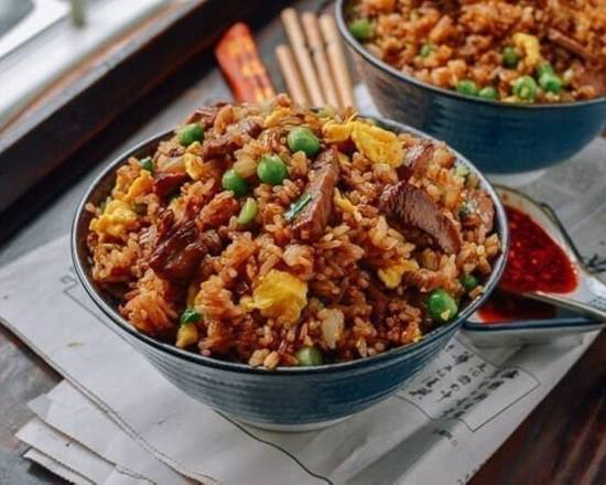 Spicy Beef Fried Rice