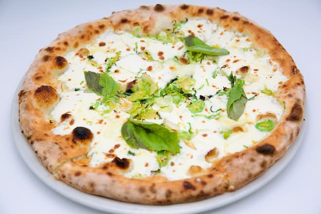 Brussel Sprout Pizza