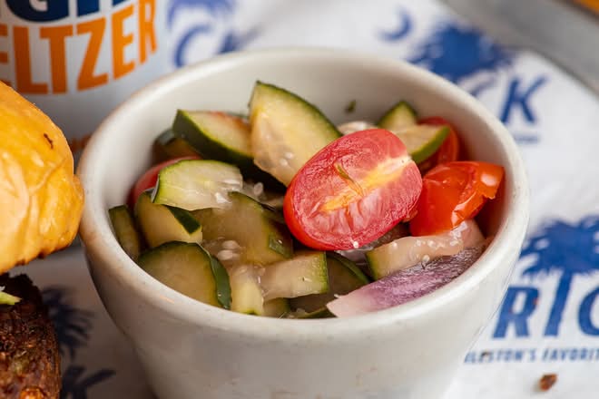 Cucumber and Tomato Salad