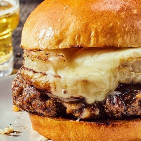 French Onion Burger