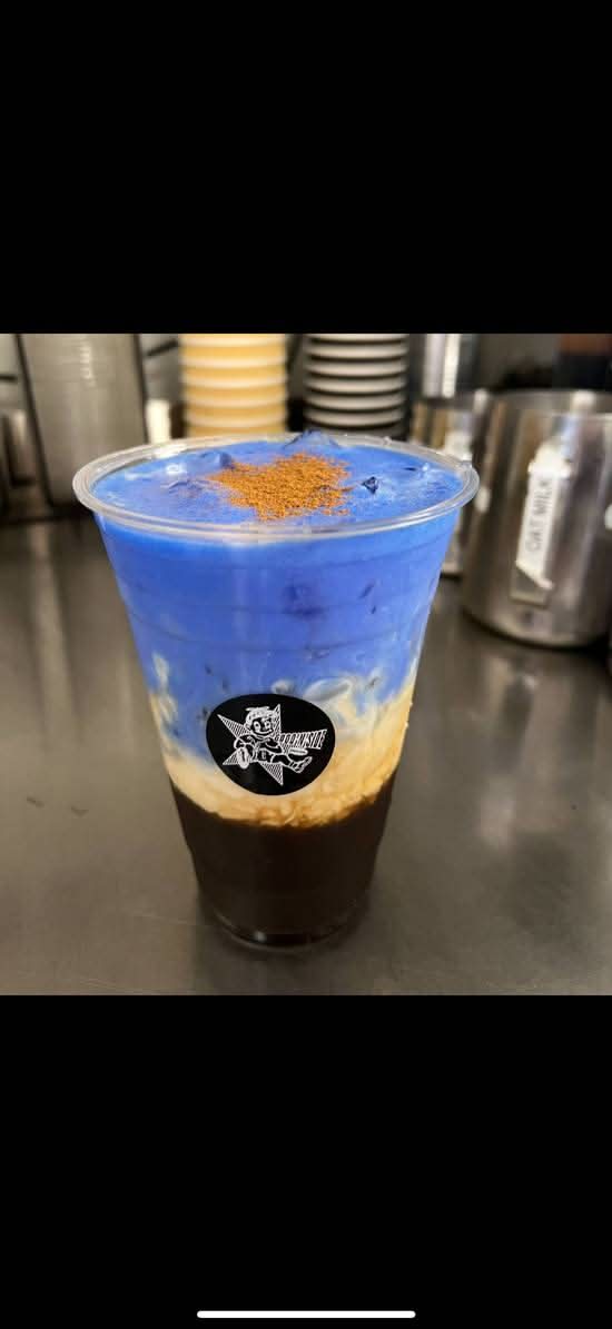 Blue Majik Latte