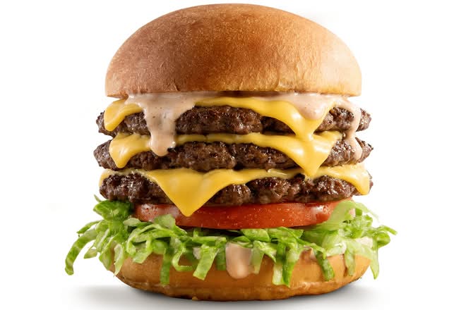 Triple Cheeseburger