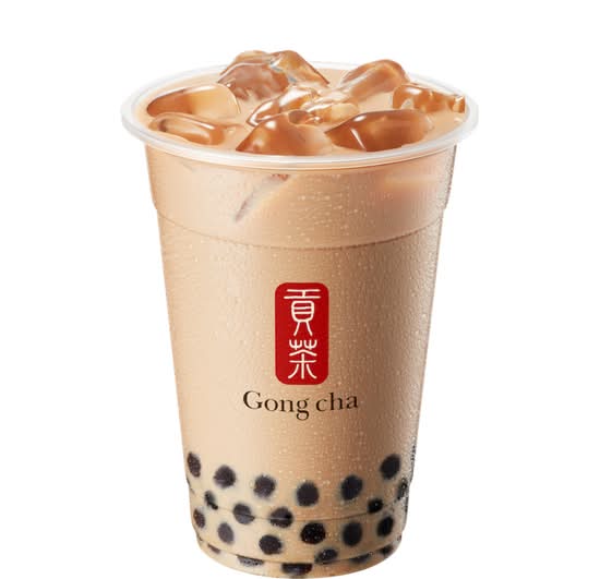 Black Milk Tea w/ Pearls