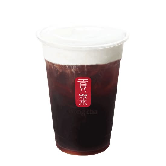 Milk Foam Black Coffee