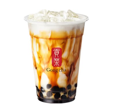 Brown Sugar Latte w/ Pearls