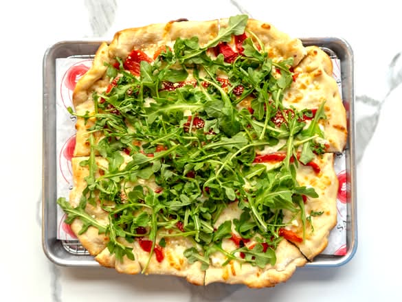 Roasted Pepper Flatbread